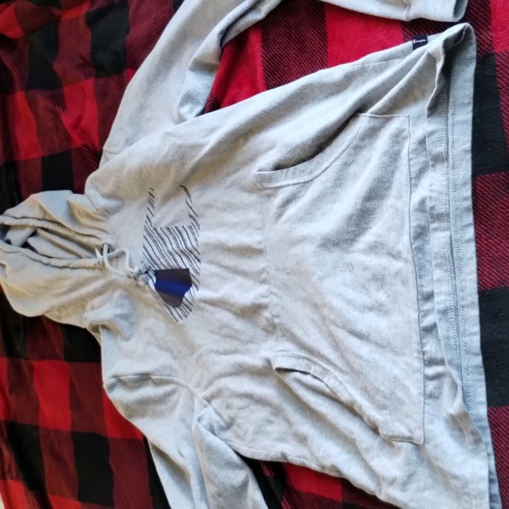 Champion Light Gray Men's Hoodie